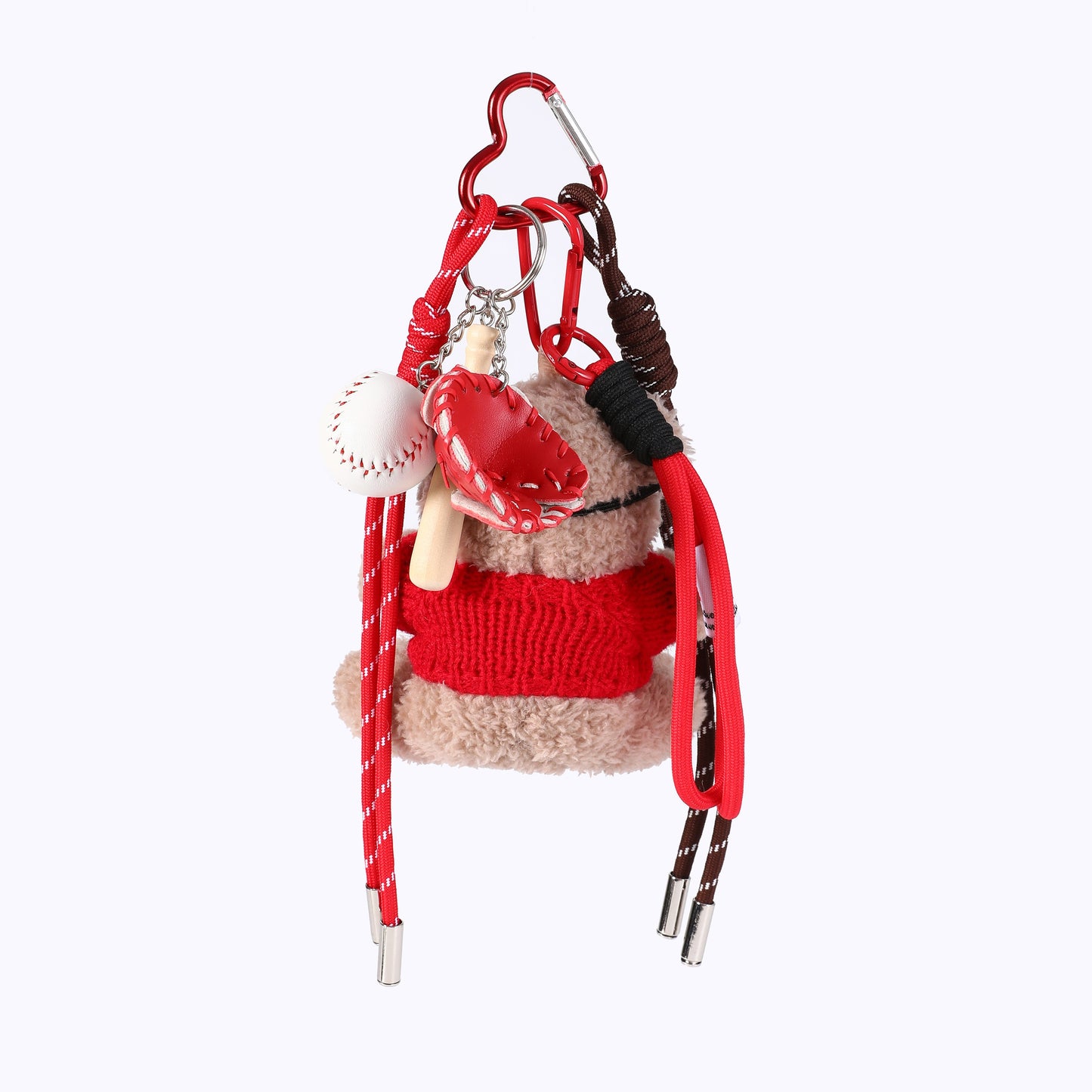 TEDDY BAG CHARM SET