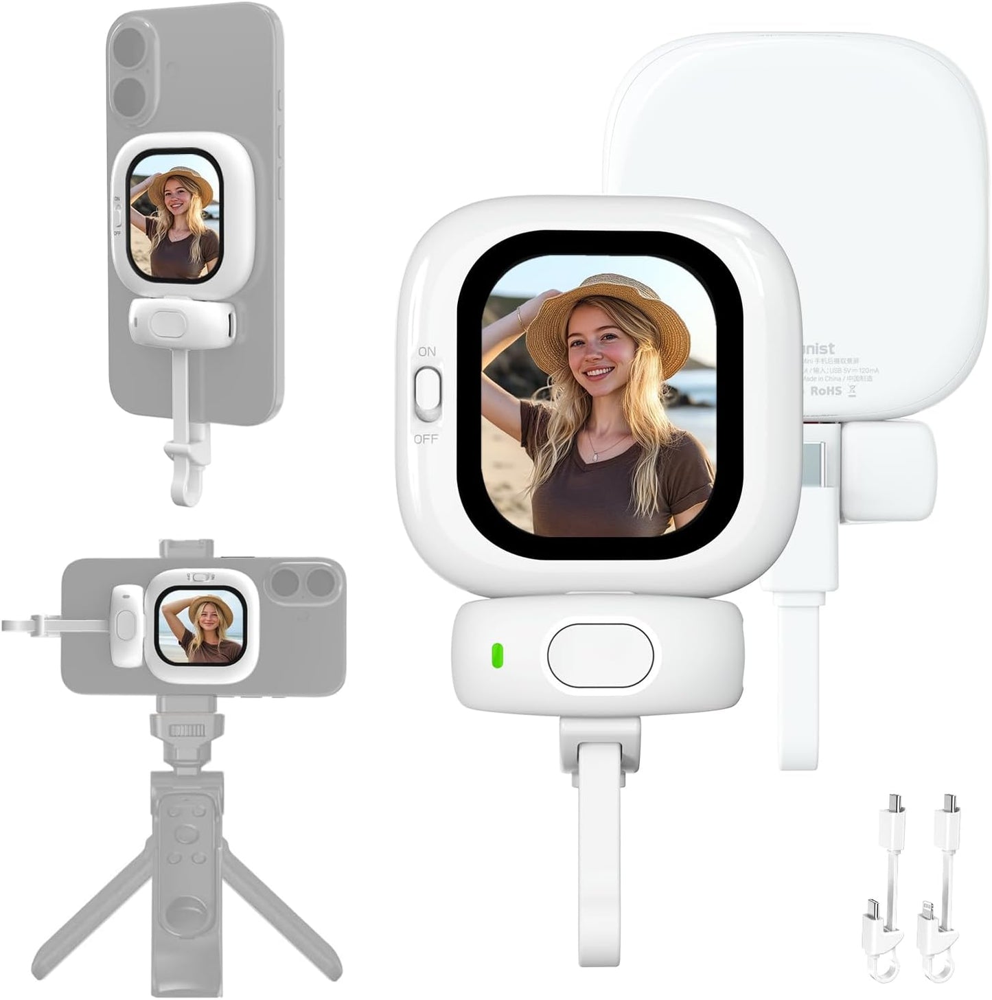 SELFIE SCREEN WITH REMOTE