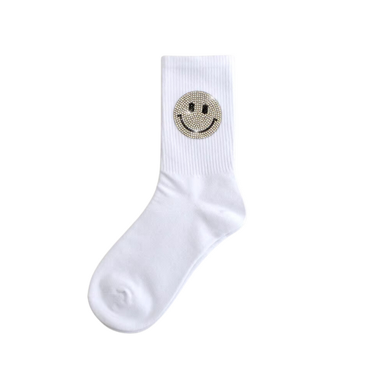 SMILEY GLITTER SOCKS | STICKYBESTIE X LDN MUSE