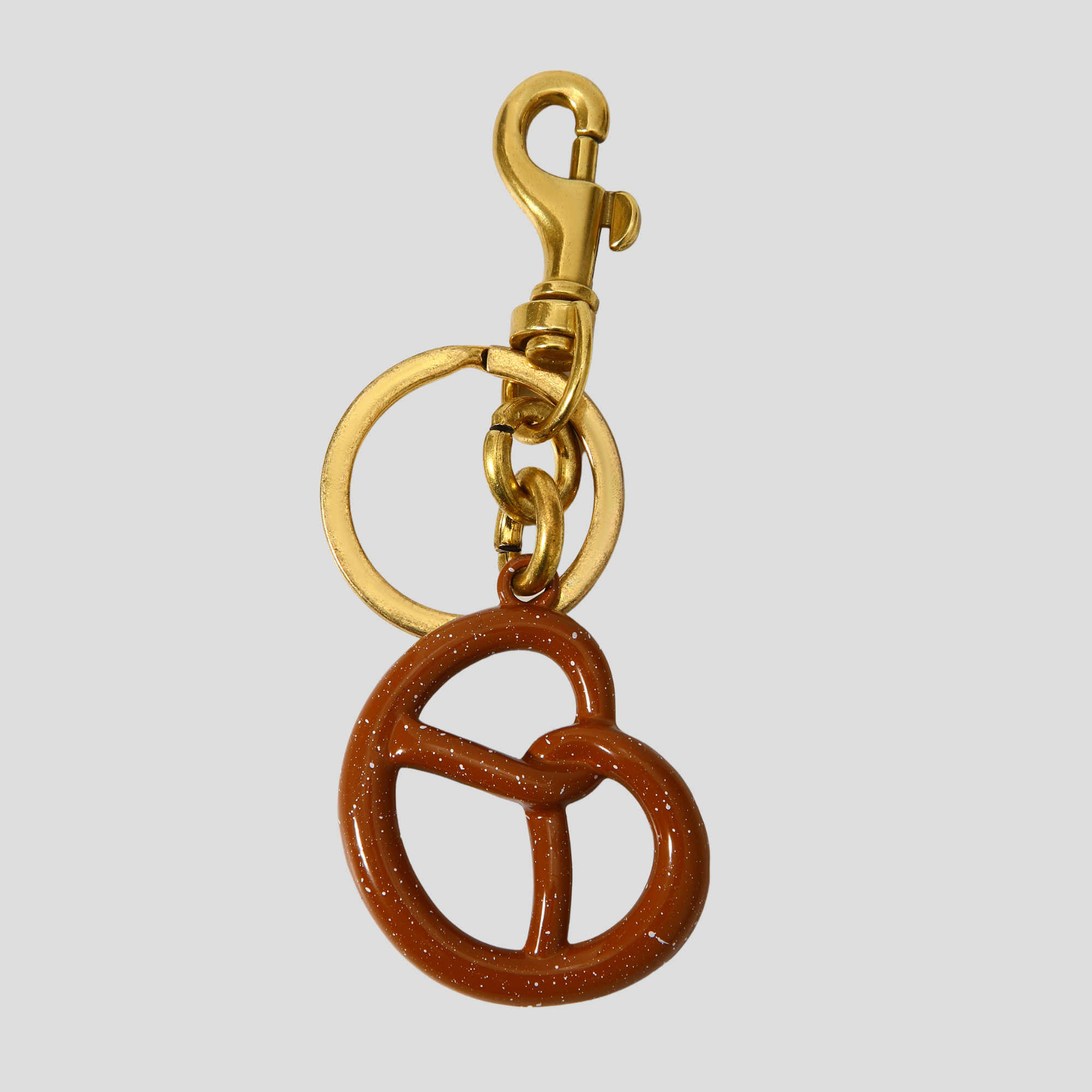 PRETZEL BAG CHARM